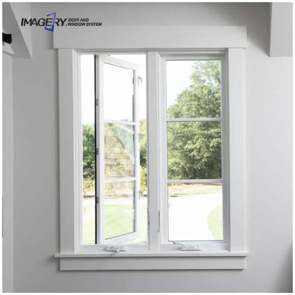 Aluminum Hand Crank Flush Casement Window